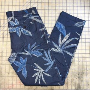 Tommy Hilfiger Navy Floral Dress Chinos 31/32